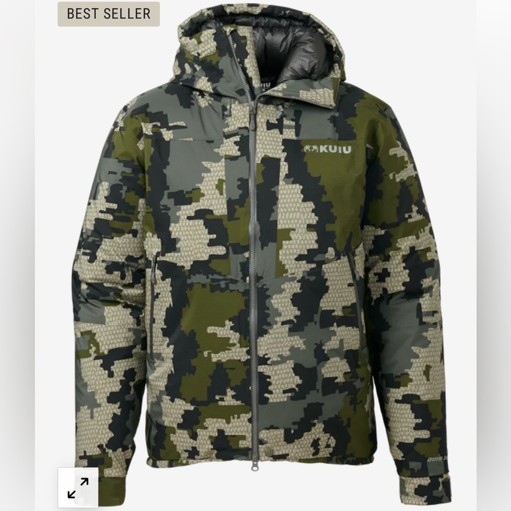 NWT Kuiu Super down burner Parka 3XL
